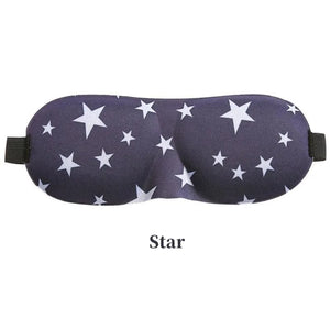3D Sleeping Mask Eyepatch Block Out Light Eye Mask Soft Cover Rest