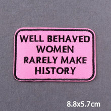 Warning Letters Embroidery Patches For Jeans Good Vibes Iron On patch Thermoadhesive Patches For Clothes Applique Stickes Logo
