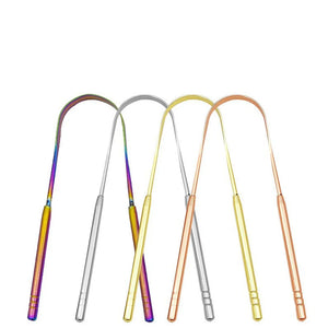 304 Stainless Steel U-Shaped Tongue Scraper Tongue Scraper Unisex Bad