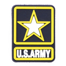 1PCS US Army Logo Shoe Charms PVC Shoe Decorations for Clogs Sandals Wristband Buckles Accessories Unisex Gifts