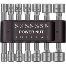 9/14PCS Powerful Socket Hexagonal Wrench Hexagonal Handle Screwdriver