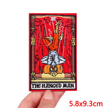 Animal Tarot Embroidery Patch Iron On Patches For Clothing Thermoadhesive Patches Cartoon Cat Patches On Clothes Sewing Stickers