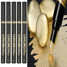 5/1pcs Chrome Pen Marker Mirror Waterproof Paint Repair For Rock