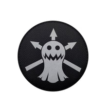 Morale printing Reflective Fabric Laser Cut SCP Foundation Art Icon Armband With Backpack Hook&Loop patches for clothing