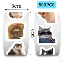 500pcs Cartoon Meme Cat Stickers For School Reward Stickers Classroom