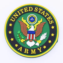 Army Shoes Charms For Men Gun UZI Rifle Pistol Shoes Decorations For Clog Sandals Accessories For Adults Party Gifts