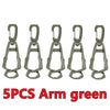 5PCS Arm green
