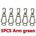5PCS Arm green