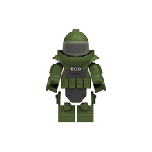EOD Explosion-Proof Clothing Building Block MOC Toys Military SWAT Police