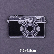 Warning Letters Embroidery Patches For Jeans Good Vibes Iron On patch Thermoadhesive Patches For Clothes Applique Stickes Logo