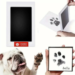 1 Set Baby Handprint Footprints Ink Pads Safe Non-toxic No-Touch Skin