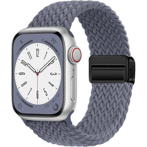 Braided Strap For Apple Watch Band 44mm 40mm 45mm 49mm 41mm 38 buckle