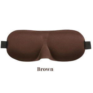 3D Sleeping Mask Eyepatch Block Out Light Eye Mask Soft Cover Rest
