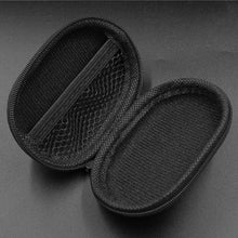 1-20PCS KZ Earphones Oval Storage Bag Wired Headphones PU Zipper