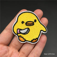 Punk Embroidered Patches for Clothing Iron on Patches Appliques Diy Anime Clothes Thermoadhesive Stickers