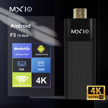 Factory Directly MX10-F3 TV Stick 4K Android 11 Allwinner H313 2.4G&5G