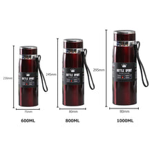 1000ml Thermal Water Bottle Thermos Vacuum Flask Double Stainless
