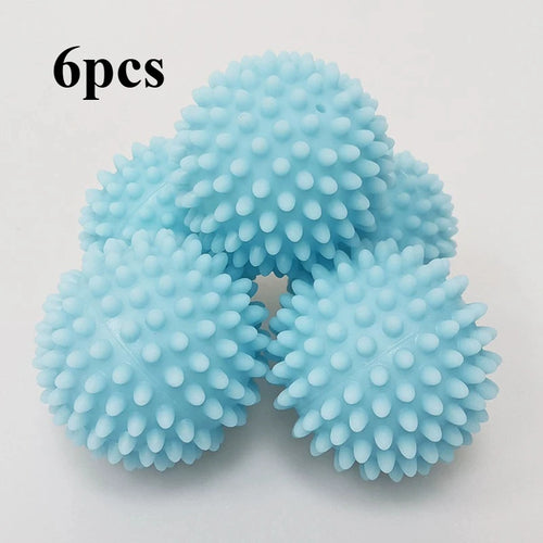 6pcs Silicone Laundry Ball, Anti Fouling Drum Laundry Ball, Essential