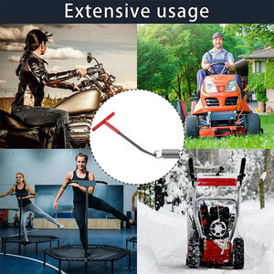 1pc Motorcycle Exhaust Spring Hook T Shaped Handle Exhaust Pipe Spring