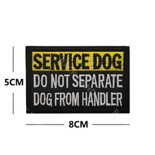 Pet Service Dog In Training SECURITY PATCH BADGES Therapy Dog PET DO NOT EMOTIONAL SUPPORT Patches for DOG PET Harness Vest