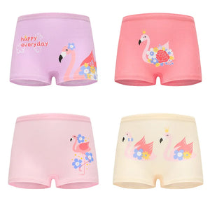 1/4/8/12 Pcs Children Girls Panties Sets Cotton Pretty Cute Cartoon