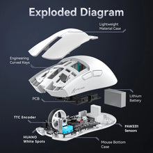 Attack Shark X11 3-Mode Connection /2.4GHz/Bluetooth ,PAW3311