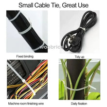 10-1000 pcs plastic clamping collar rilsan Cable ties clamp greenhouse