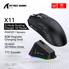 Attack Shark X11 3-Mode Connection /2.4GHz/Bluetooth ,PAW3311