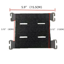 Molle Patches Attachment Hook&Loop Panel DIY Badges Patch Display Holder Board Bags Backpack Vest Converter Ribbon Adapter