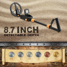 7.4 Inch Waterproof Kid Metal Detectors Gold Detector Lightweight