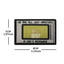 Funny Animal Morale Patches - Hook & Loop Embroidered Tactical Badges with Humorous Text for Backpacks & Vests