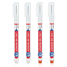 4Pcs/Set 20mm Deep Hole Long Nib Head Markers For Metal Perforating