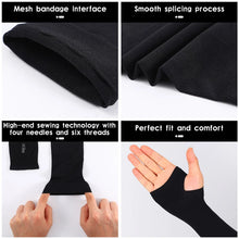 1 Pair Summer Finger Sleeve Ice Cool Wearing High Elastic Elbow Spring