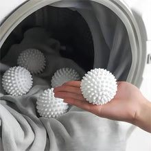 4/6pcs TPR Anti Winding Laundry Ball Circular Pure White Magic