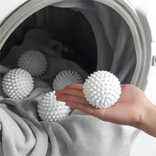 4/6pcs TPR Anti Winding Laundry Ball Circular Pure White Magic