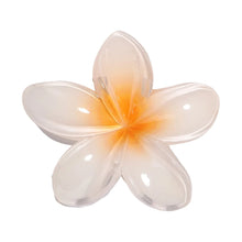 8cm Boho Gradient Large Flower Acrylic Hair Clip for Women Sweet Hair