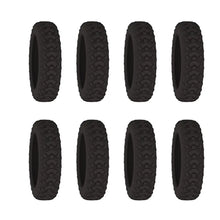 8PCS/Set Suitcase Wheels Protection Cover with Silent Sound Silicone