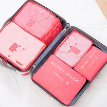 6 Pcs Travel Luggage Storage Bags, Versatile Lightweight Storage