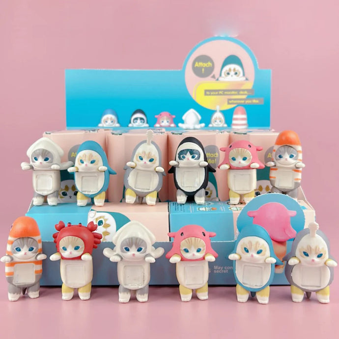 Sonny Angel Mofusand Cats Blind Box Hippers Action Figures Cute