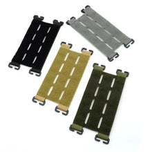 Molle Patches Attachment Hook&Loop Panel DIY Badges Patch Display Holder Board Bags Backpack Vest Converter Ribbon Adapter