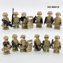 Cross-border M8019anti-terrorist unit SWAT model building block toy