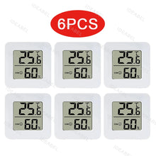 4pcs Digital Thermometer Hygrometer Indoor Mini Temperature LCD