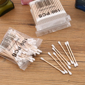 500 Round Headed Cotton Swabs, Double Round Headed Cotton Swabs,