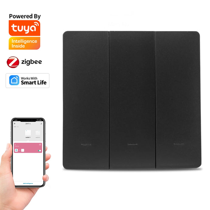 Zigbee 1/2/3/4Gang Wireless 12 Scene Switch Push Button Scenes