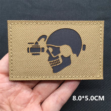 Tactical Patches IR Infrared Reflective Morale Patches on Backpack Vest Clothing Outdoor Badges Hook&Loop