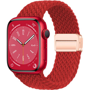 Braided Strap For Apple Watch Band 44mm 40mm 45mm 49mm 41mm 38 buckle