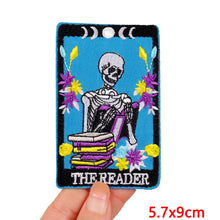 Animal Tarot Embroidery Patch Iron On Patches For Clothing Thermoadhesive Patches Cartoon Cat Patches On Clothes Sewing Stickers