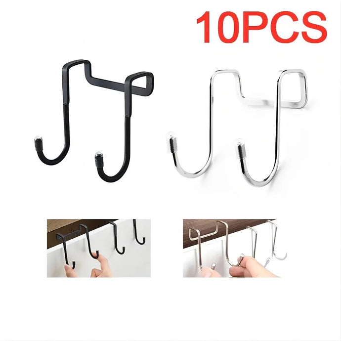 304 Stainless Steel Hook Free Punching Double S-Shape Hook Kitchen