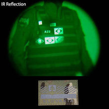 American,French,Spain,Canadian Flag IR Infrared Reflective Camouflage Badges Hook and Loop Patch,Army Military Tactical Emblem