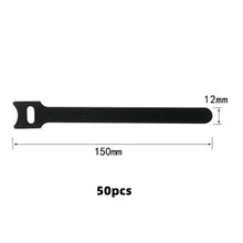 50PCS Cable Organizer Cable Management Cable Winder Tape Protector for